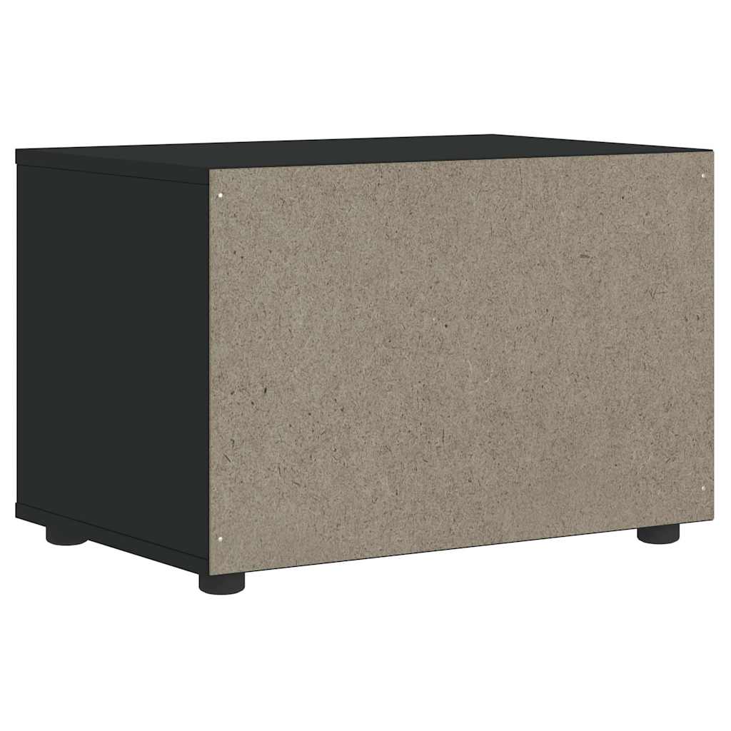 TV-Schrank VISNES Schwarz 60x40x38 cm Holzwerkstoff