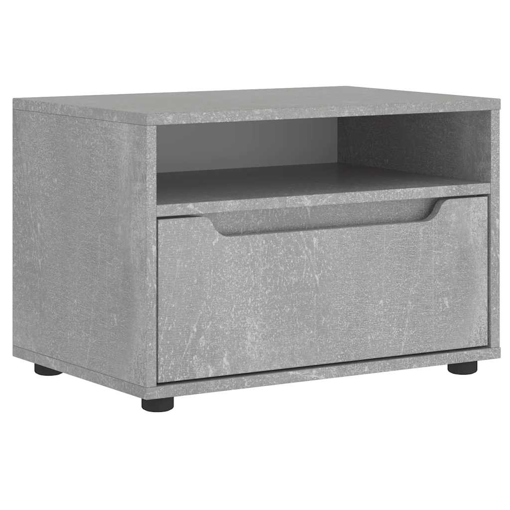 TV-Schrank VISNES Betongrau 60x40x38 cm Holzwerkstoff