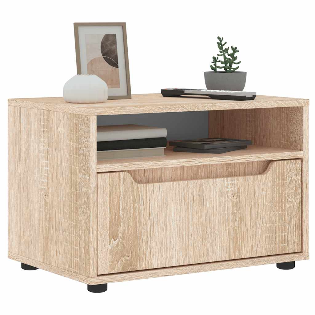 TV-Schrank VISNES Sonoma-Eiche 60x40x38 cm Holzwerkstoff