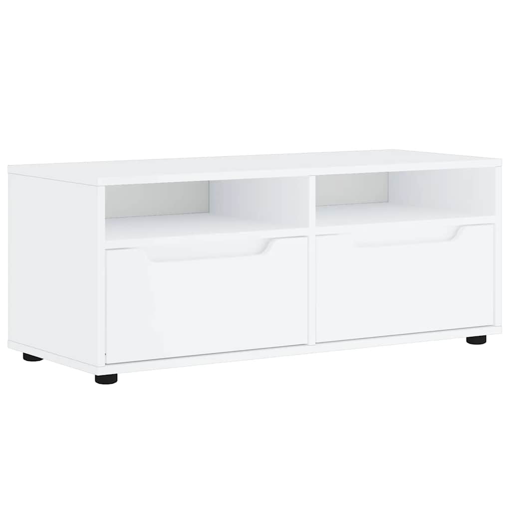 TV-Schrank VISNES Weiß 100x40x38 cm Holzwerkstoff