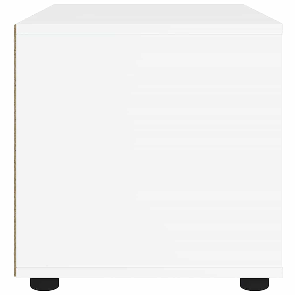TV-Schrank VISNES Weiß 100x40x38 cm Holzwerkstoff