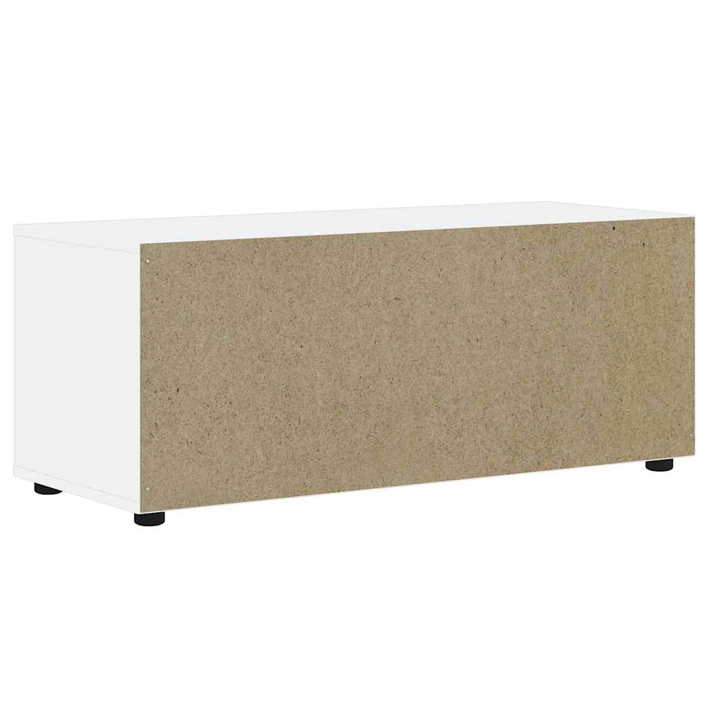 TV-Schrank VISNES Weiß 100x40x38 cm Holzwerkstoff