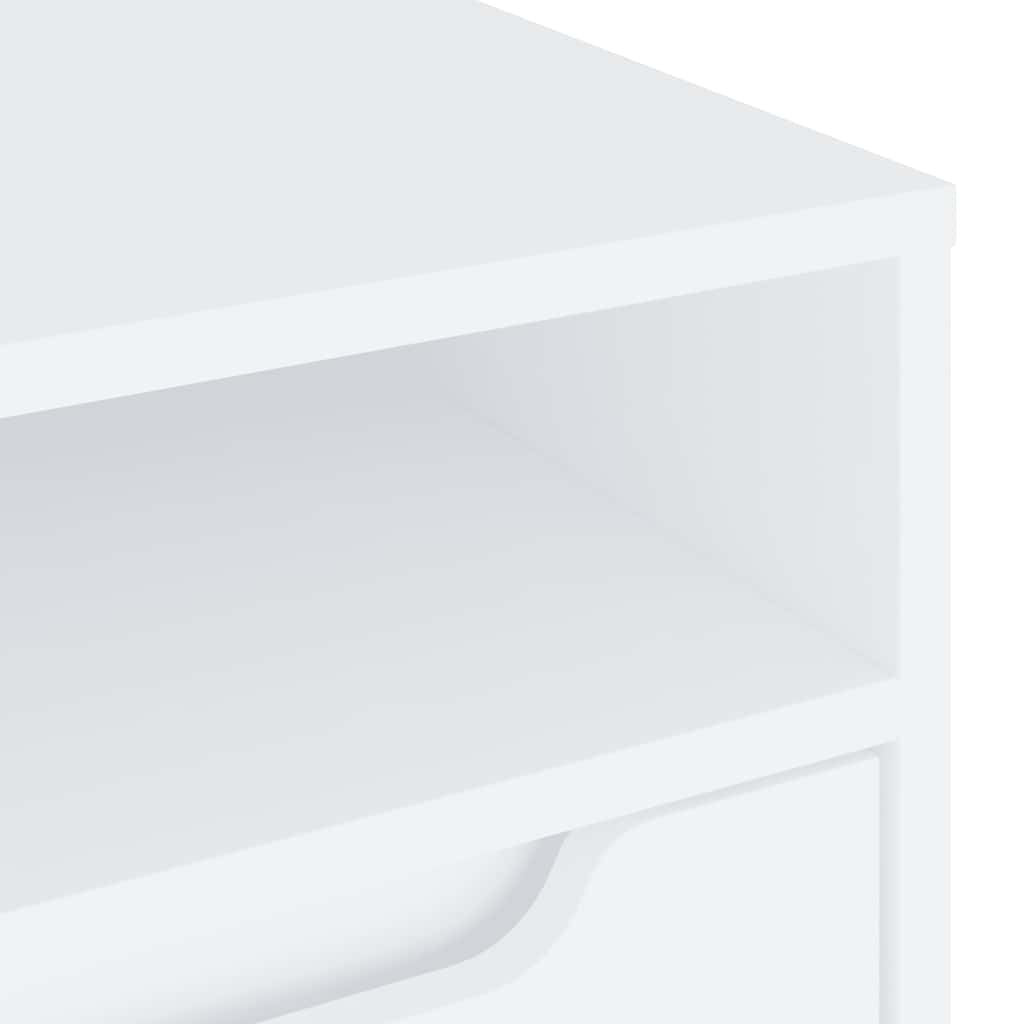 TV-Schrank VISNES Weiß 100x40x38 cm Holzwerkstoff