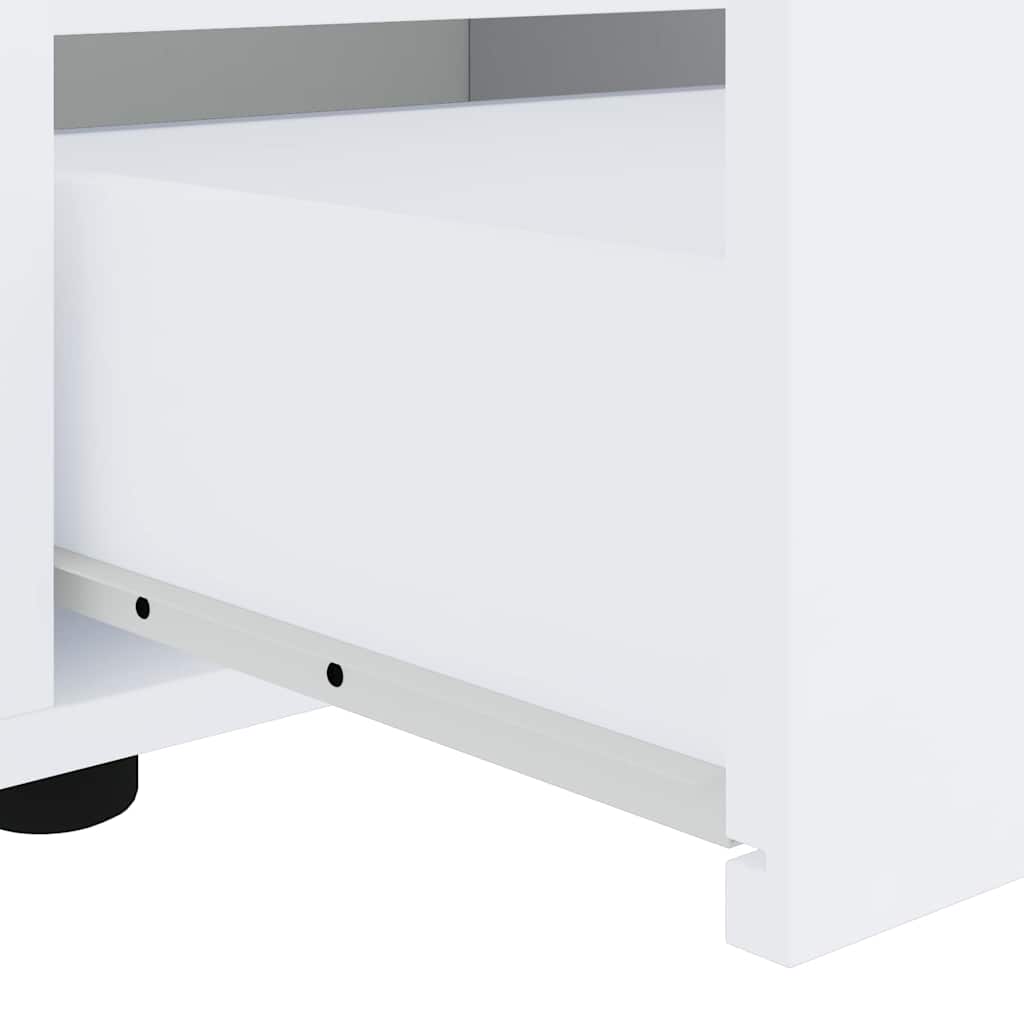TV-Schrank VISNES Weiß 100x40x38 cm Holzwerkstoff