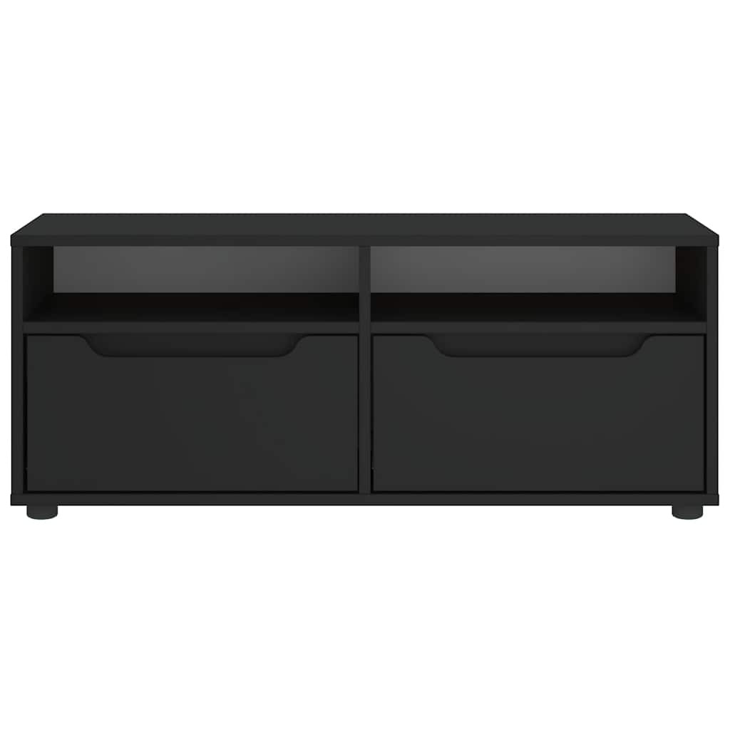 TV-Schrank VISNES Schwarz 100x40x38 cm Holzwerkstoff