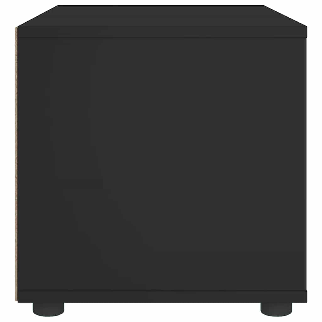 TV-Schrank VISNES Schwarz 100x40x38 cm Holzwerkstoff