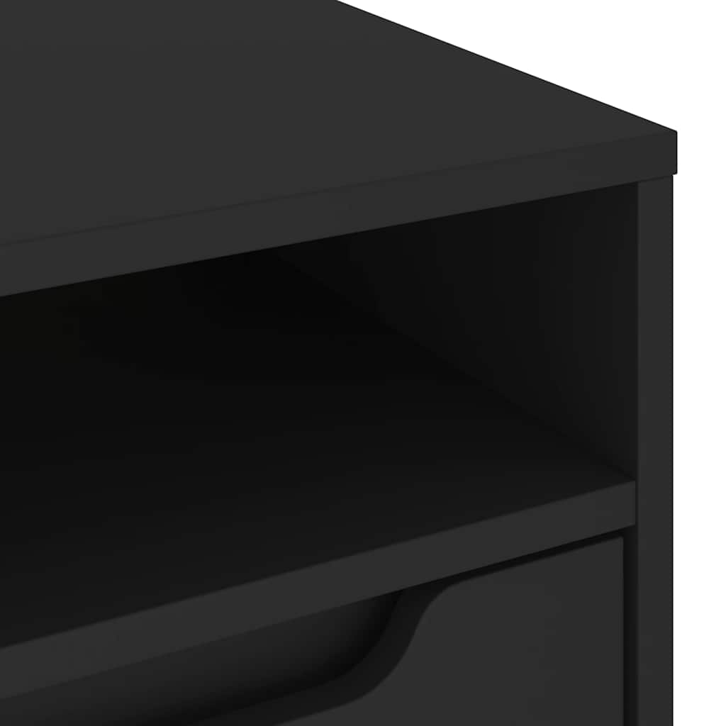 TV-Schrank VISNES Schwarz 100x40x38 cm Holzwerkstoff