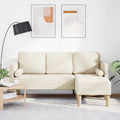 Sofa Set mit Kissen Leinen Polyester