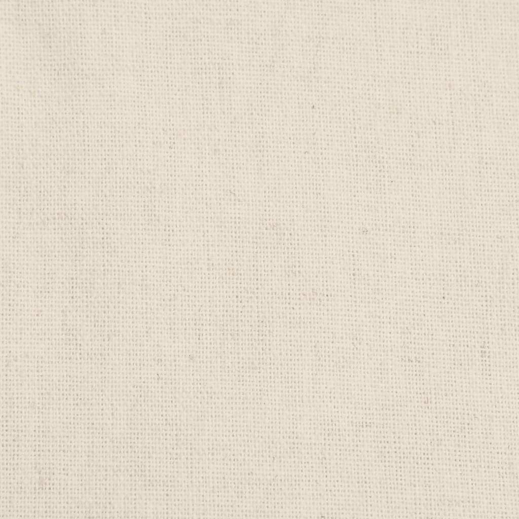 Bank mit Kissen Leinen 113 x 57 x 39 cm Stoff