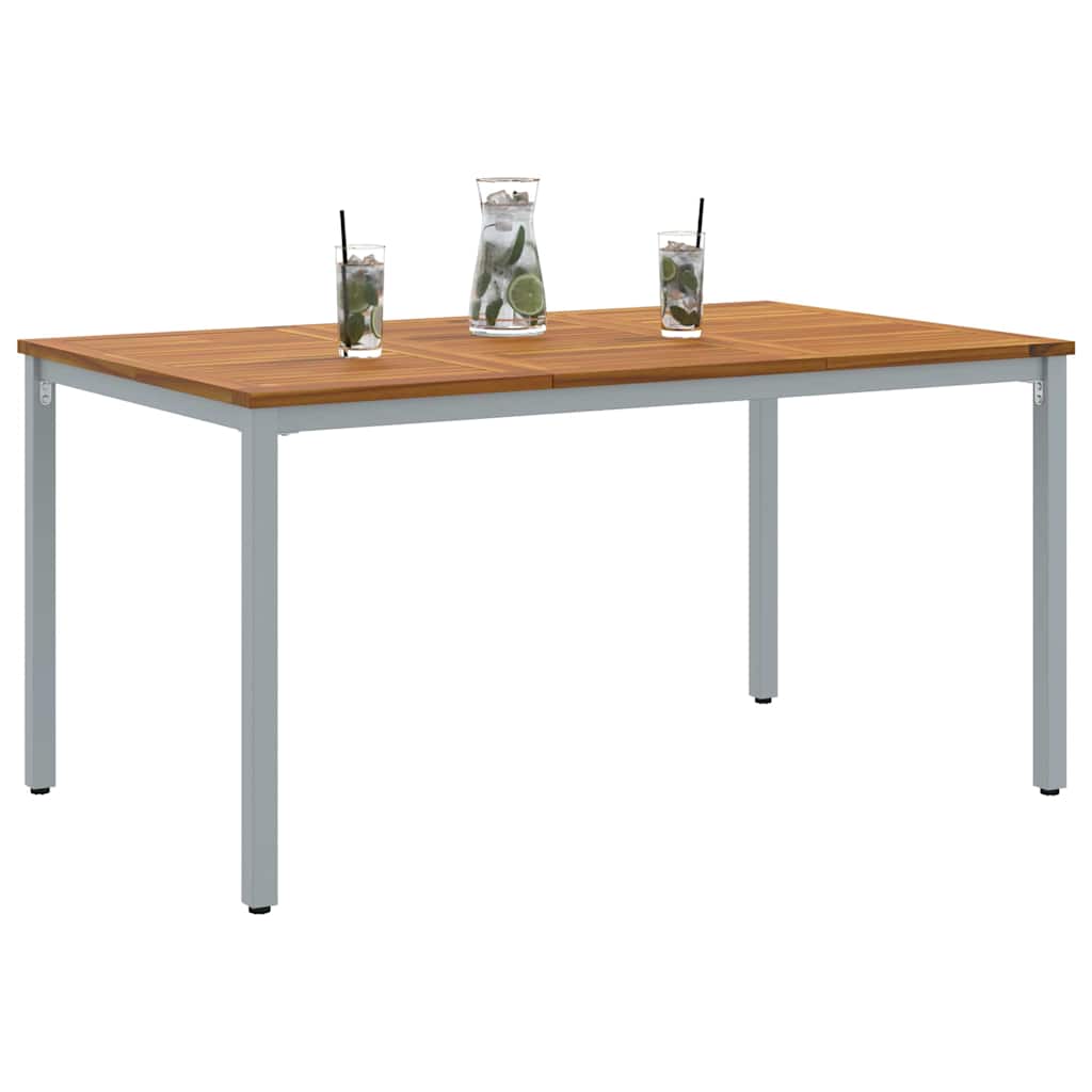 Tisch für Outdoor Natürlich und Grau 150 x 90 x 75 cm