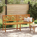 Bank Outdoor Natur 180 x 56 x 90 cm Massivholz Akazie