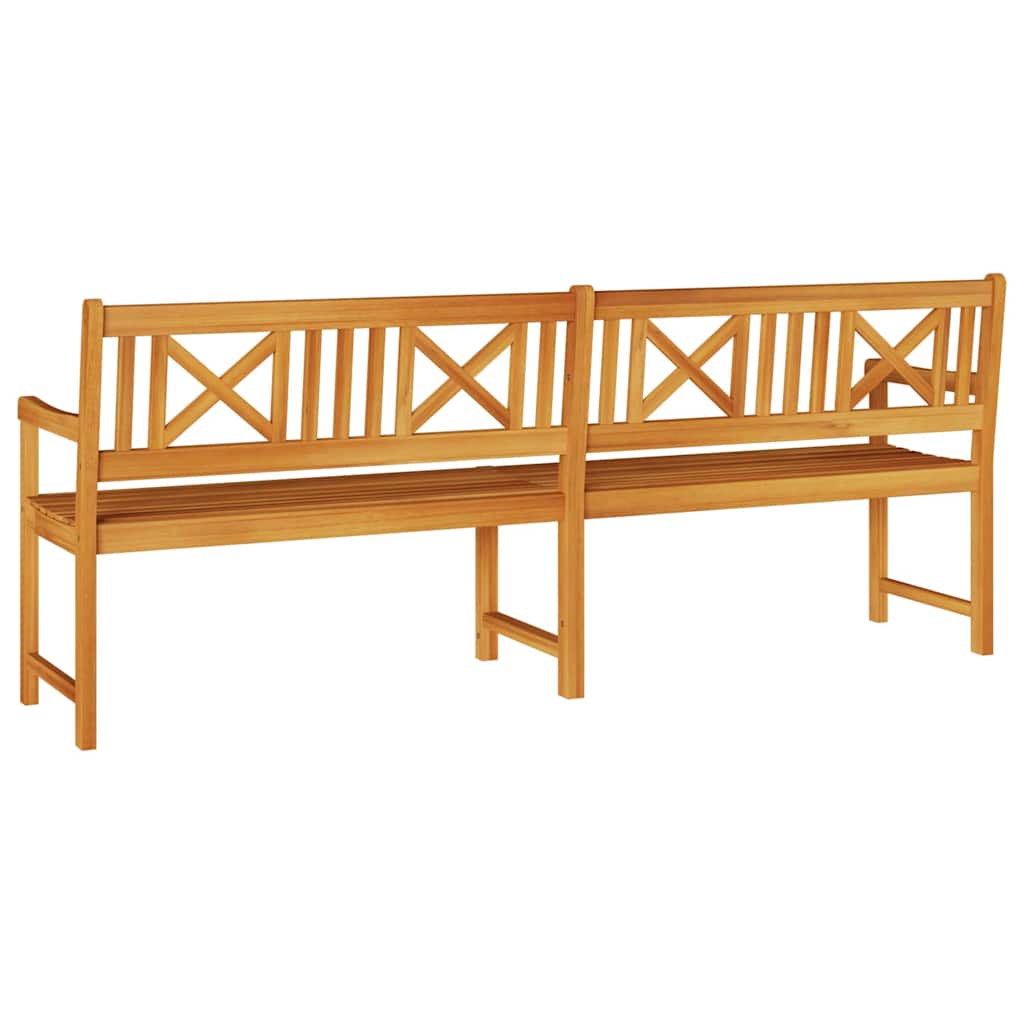 Bank Outdoor Natur 220 x 56 x 90 cm Massivholz Akazie