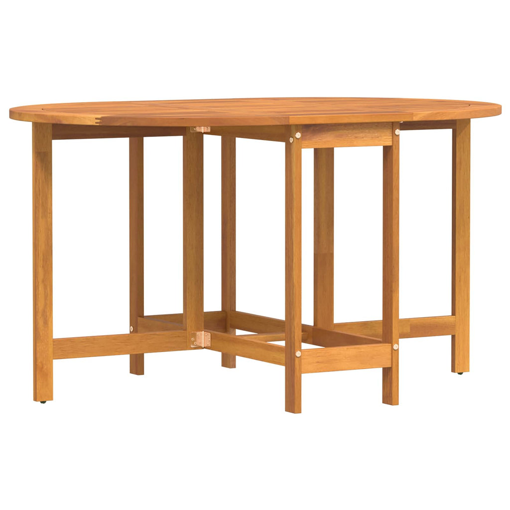 Gartentisch Braun 110 x 60 x 72 cm Massivholz Akazie