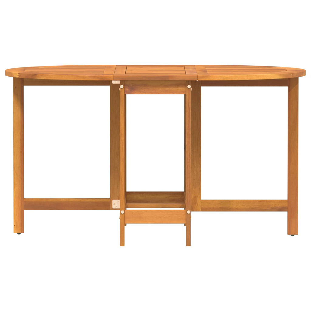 Gartentisch Braun 110 x 60 x 72 cm Massivholz Akazie