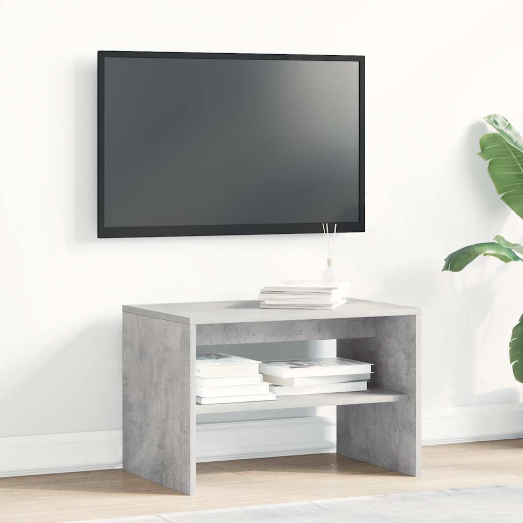 TV-Schrank Betongrau 60x40x40 cm Holzwerkstoff