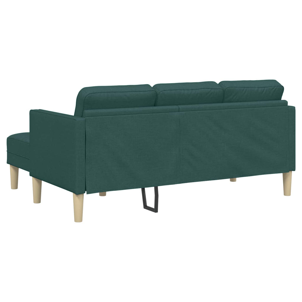 Sofa Set mit Kissen 2 pcs Dunkelgrün Polyester