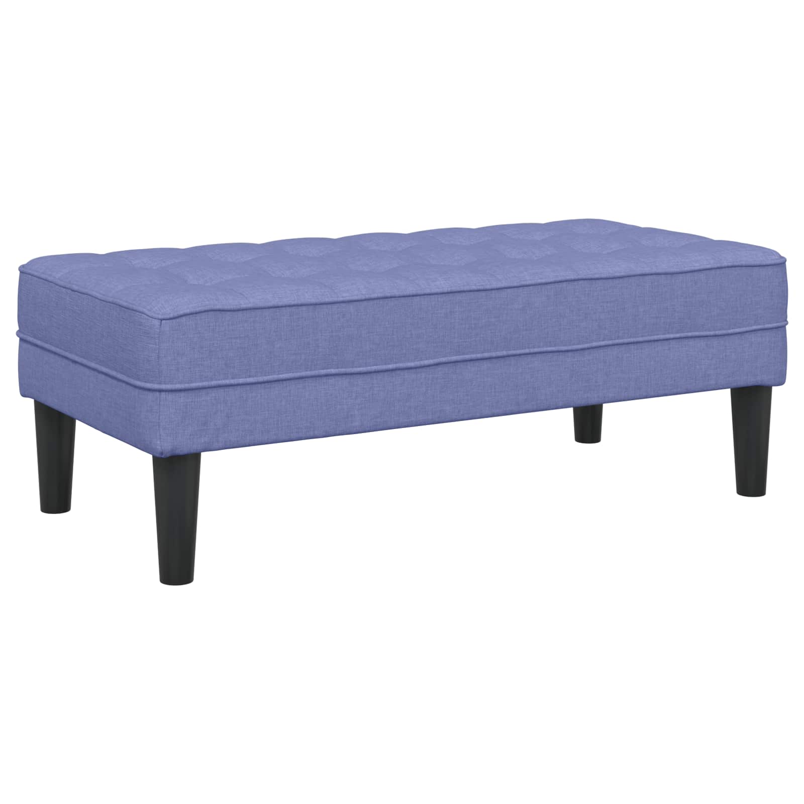 Sofa Set mit Kissen 2 pcs Jeans blau Polyester