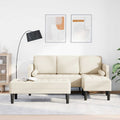 Sofa Set mit Kissen 2 pcs Leinen Polyester