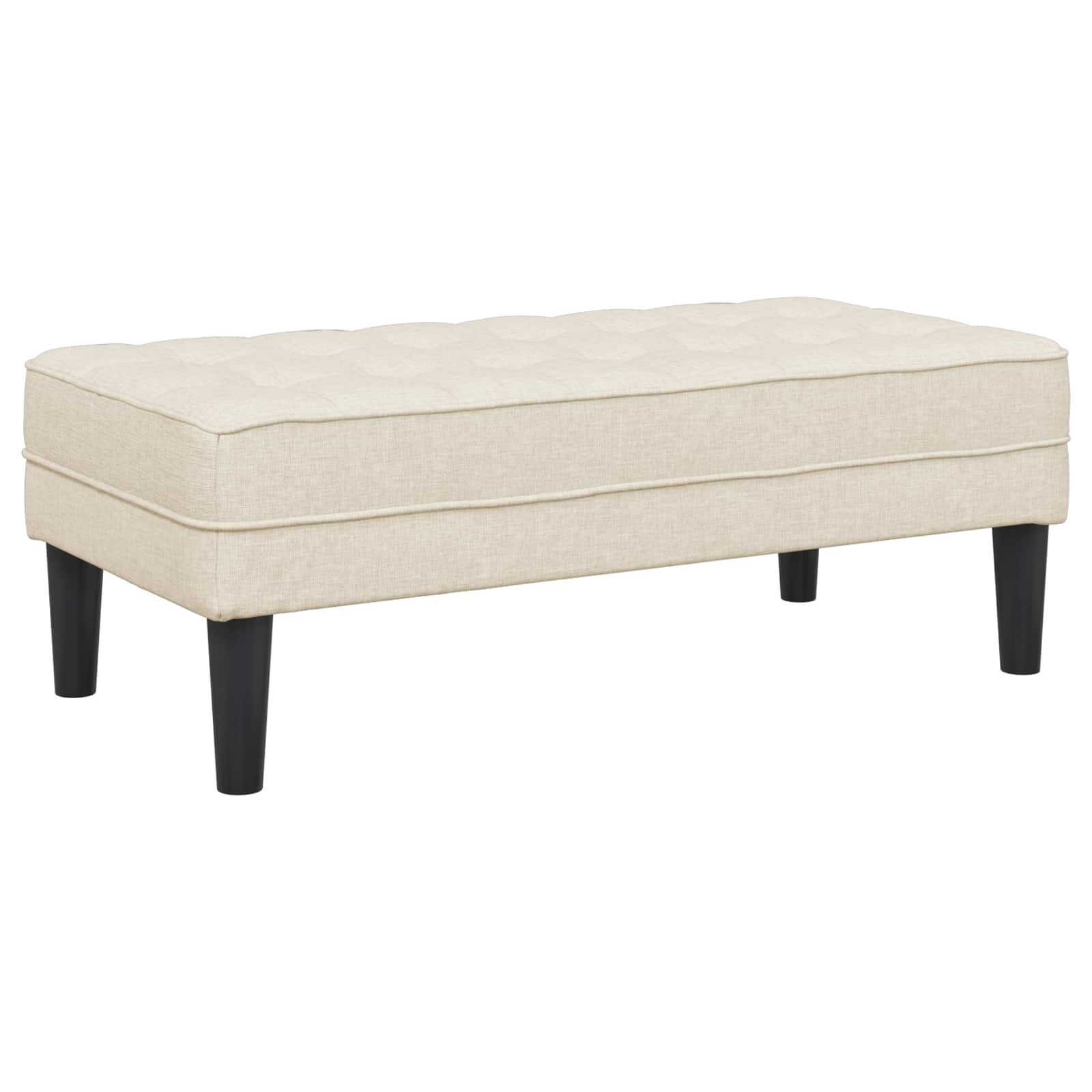 Sofa Set mit Kissen 2 pcs Leinen Polyester