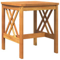 Beistelltisch Massivholz Akazie Öl-Natur 45 x 45 x 50 cm