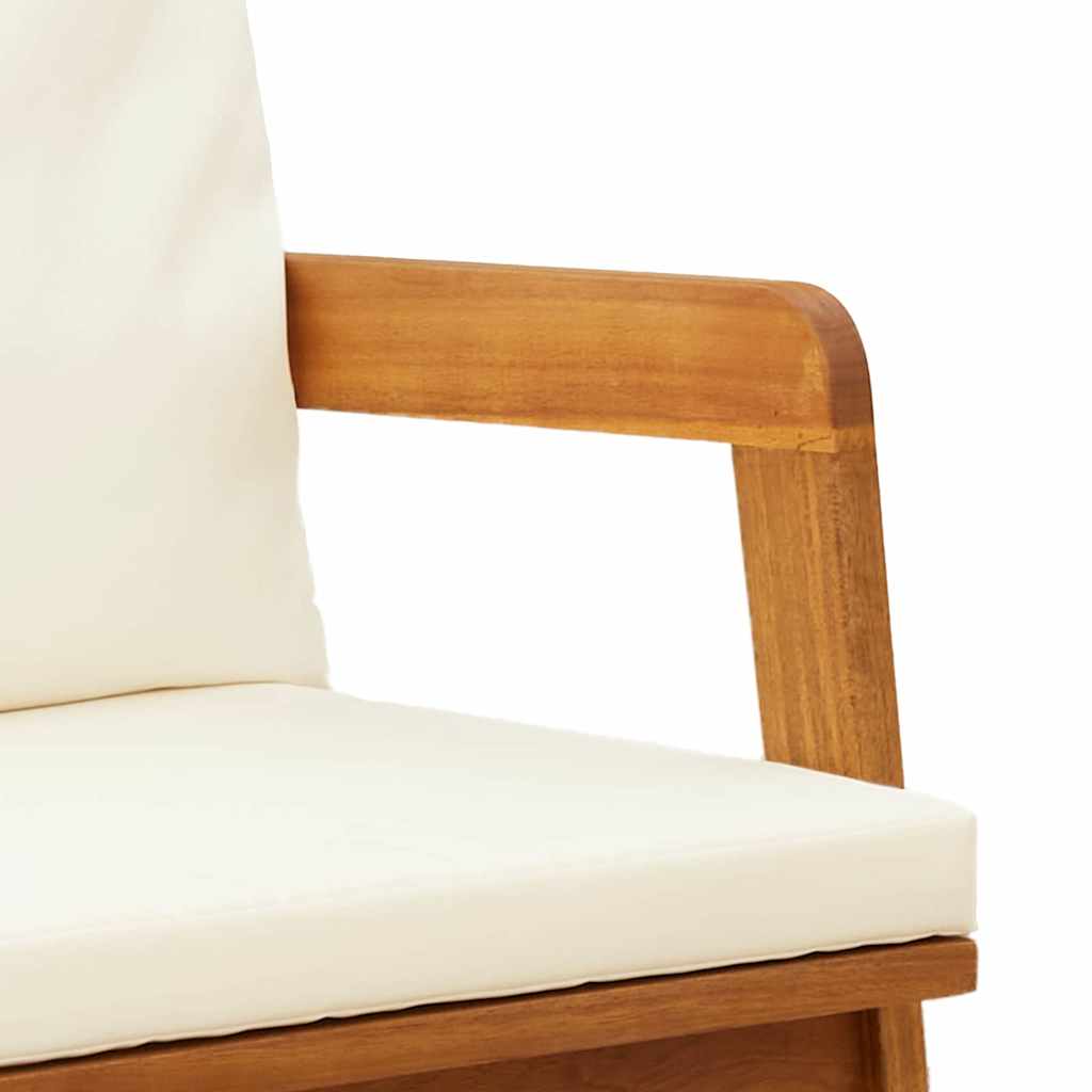 Gartenbank Öl-Natur 115 x 65 x 71 cm Massivholz Akazie