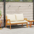 Gartenbank Öl-Natur 115 x 65 x 71 cm Massivholz Akazie