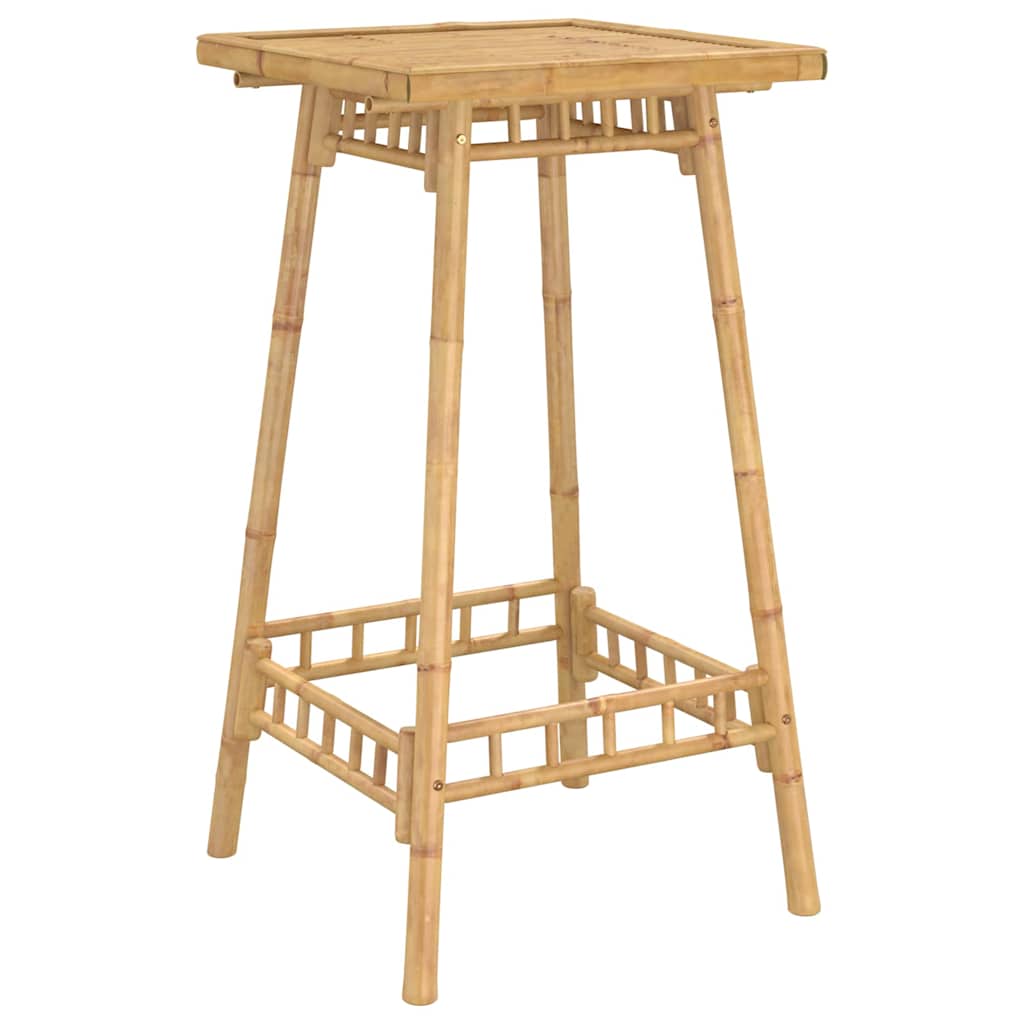 Garten-Bartisch Quadratisch 55x55x100 cm Bambus