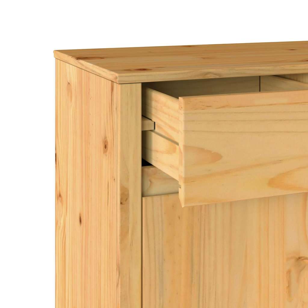 Sideboard Drammen Eiche 79 x 43 x 75,5 cm Massivholz Kiefer