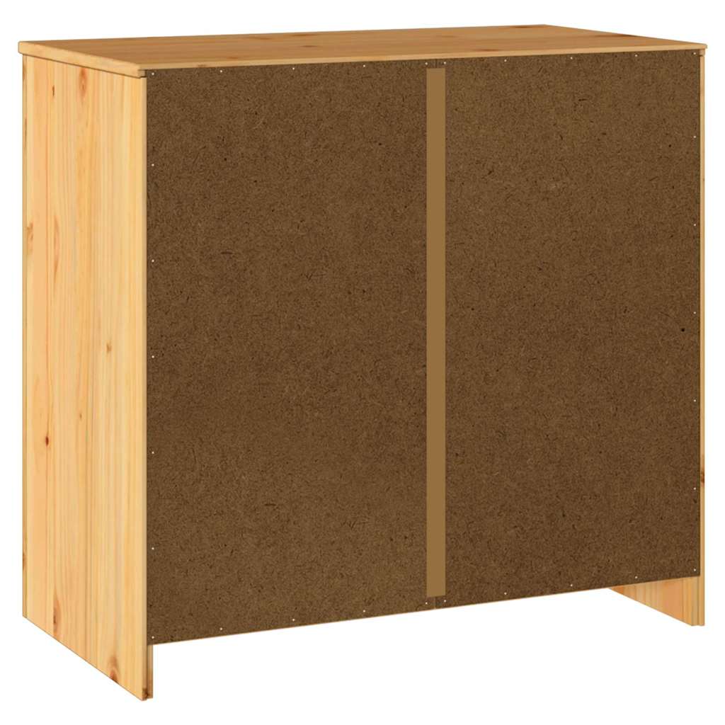 Sideboard Drammen Eiche 79 x 43 x 75,5 cm Massivholz Kiefer