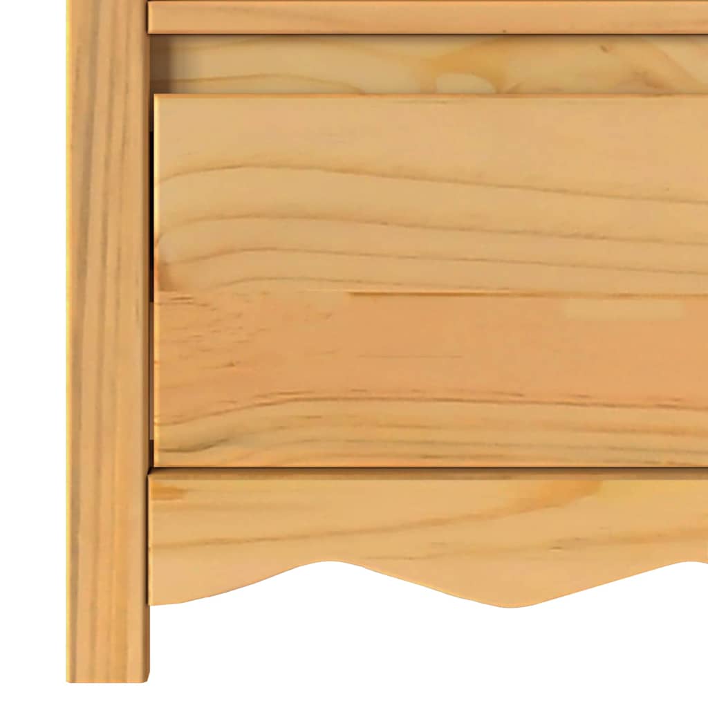 TV-Schränk Drammen Eiche 99 x 43 x 55 cm Massivholz Kiefer