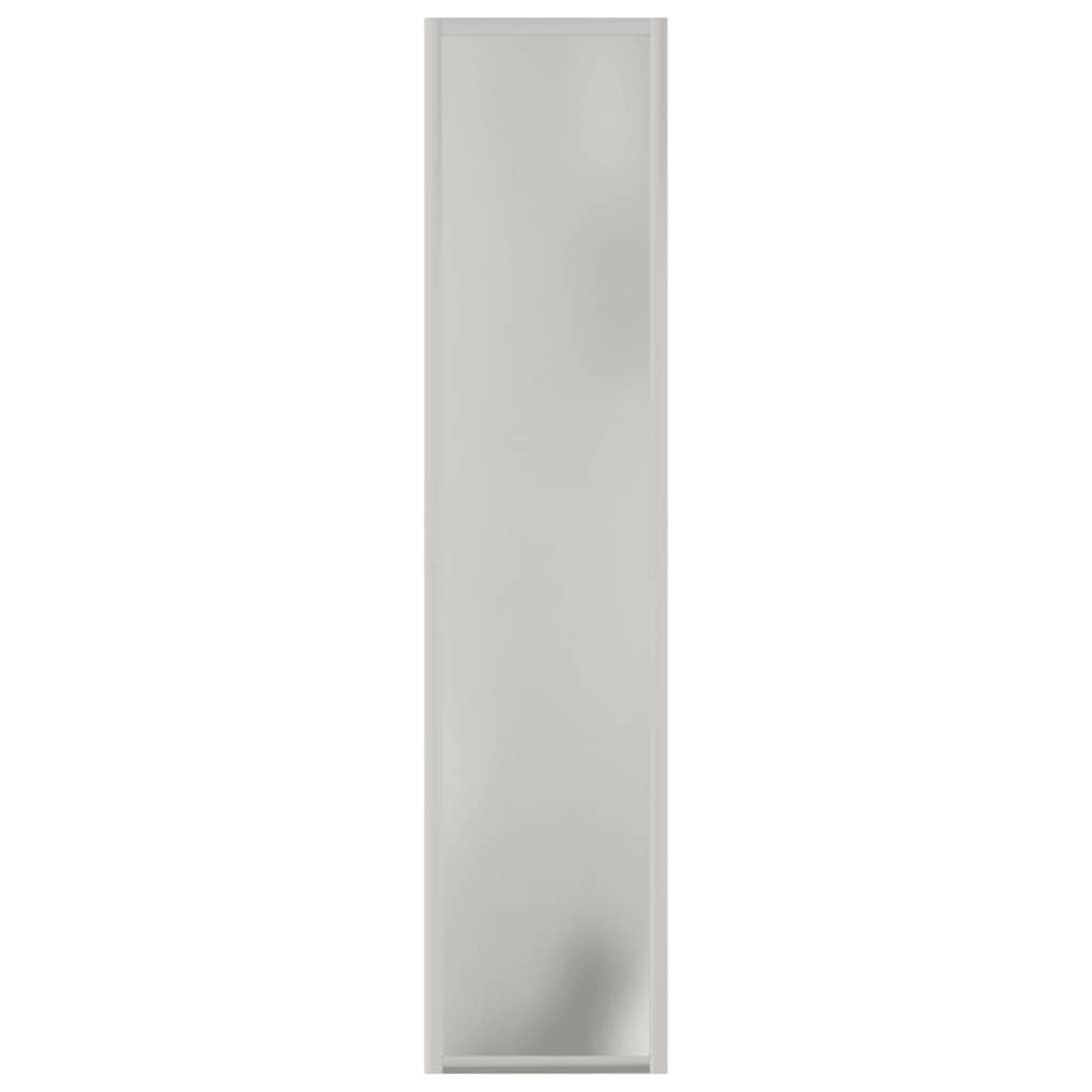 Brennholzregal 50x23x100 cm Edelstahl