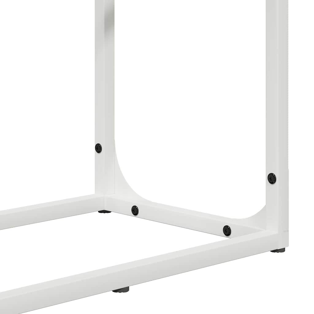 Brennholzregal Weiß 60x25x100 cm Kaltgewalzter Stahl