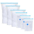 Aufbewahrungstaschen 50 pcs Transparent und Blau 70 x 50 cm