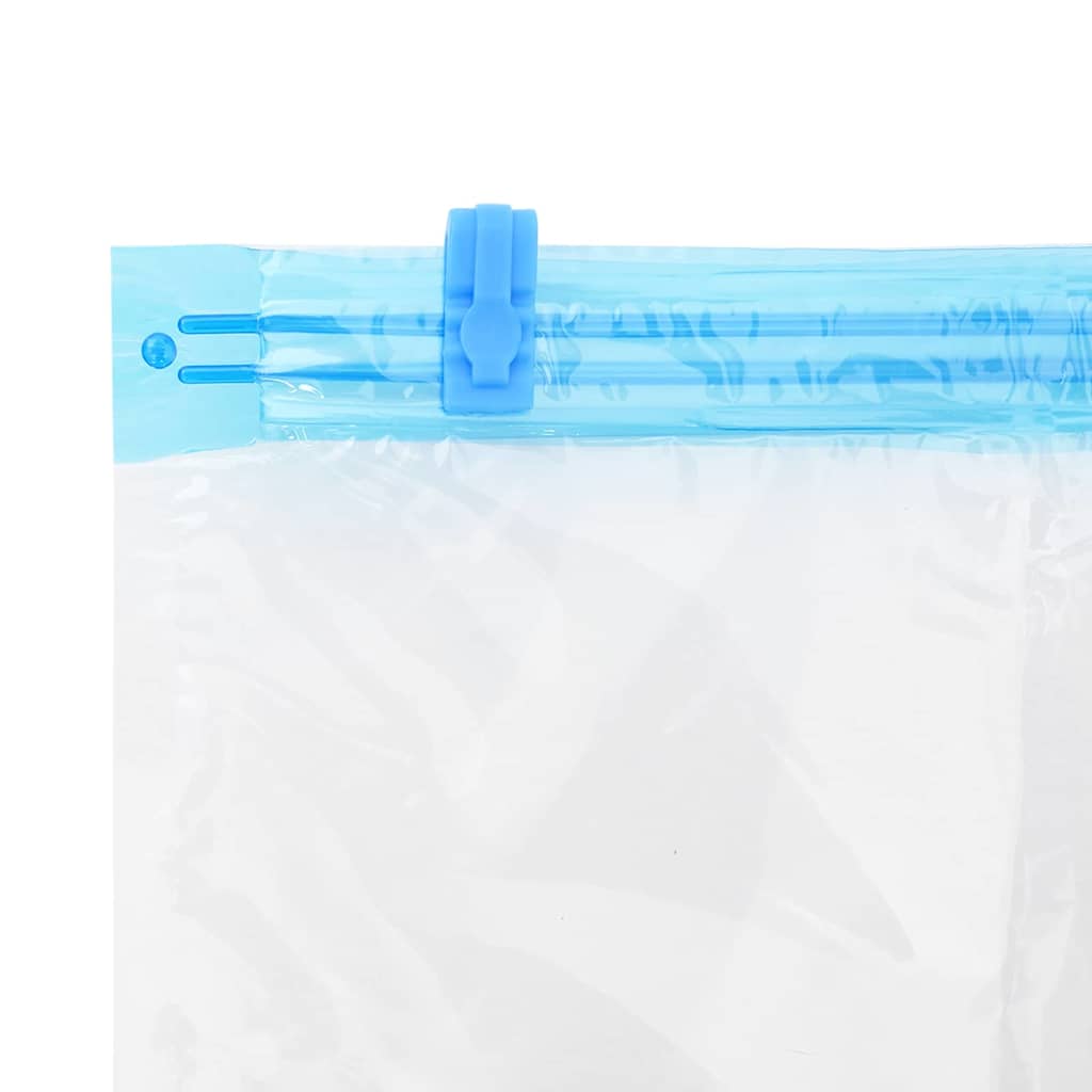 Aufbewahrungstaschen 5 pcs Transparent und Blau 130 x 100 cm