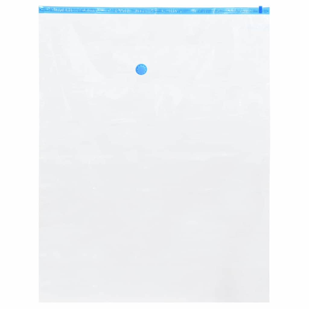 Aufbewahrungstaschen 20 pcs Transparent und Blau 130 x 100 cm