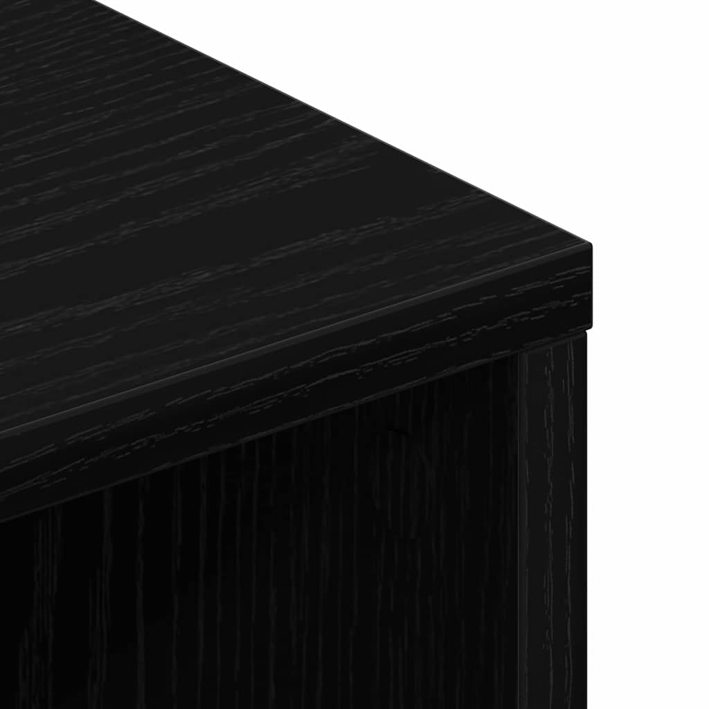 TV-Schränk Schwarz 90 x 35 x 40,5 cm Holzwerkstoff