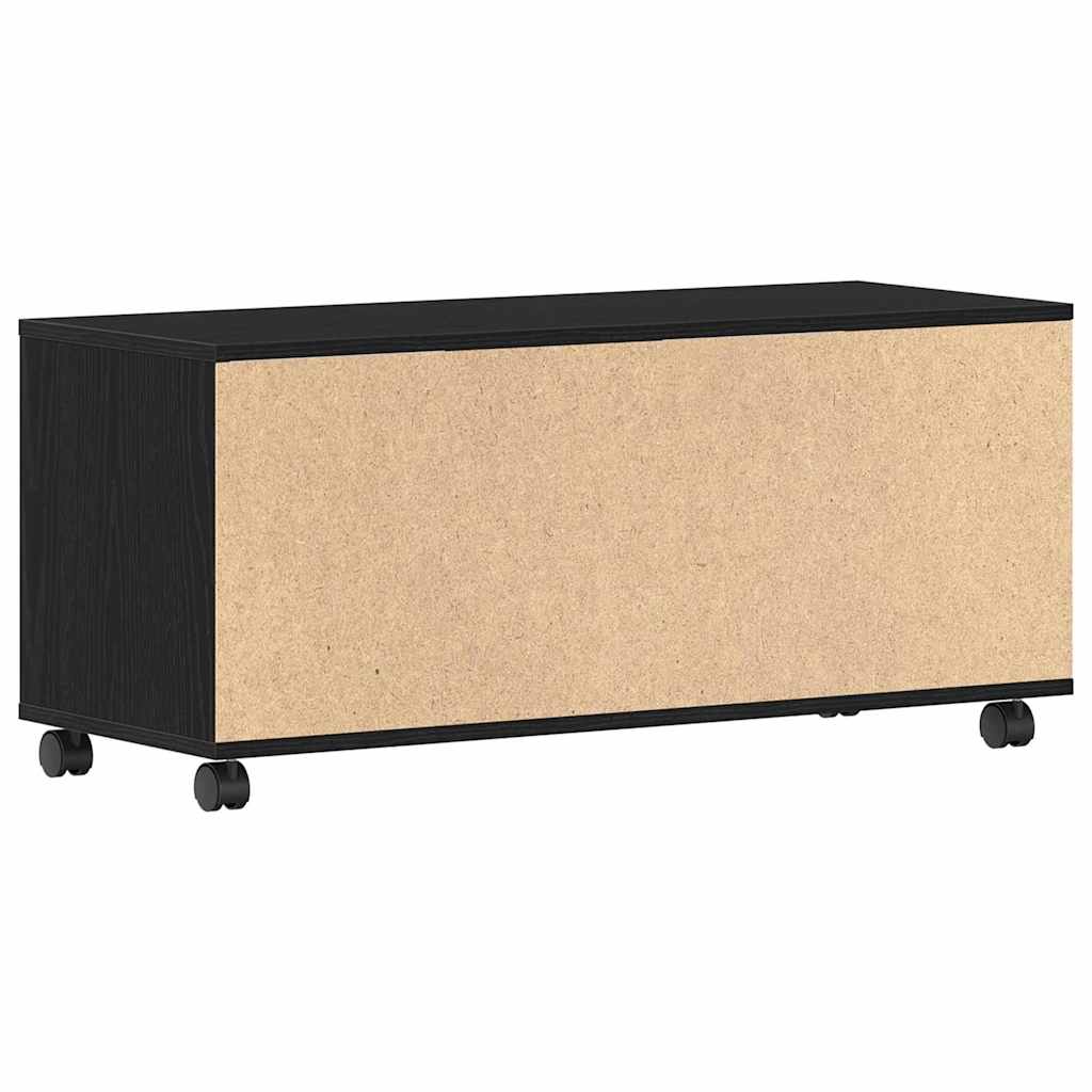 TV-Schränk Schwarz 90 x 35 x 40,5 cm Holzwerkstoff