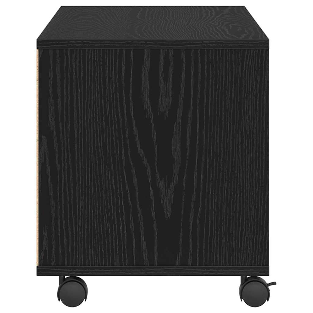 TV-Schränk Schwarz 90 x 35 x 40,5 cm Holzwerkstoff