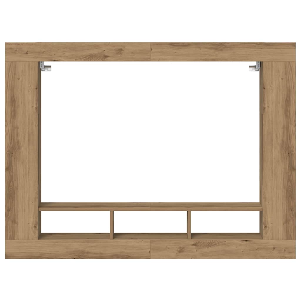 TV-Schränk Artisan-Eiche 152 x 22 x 113 cm Holzwerkstoff
