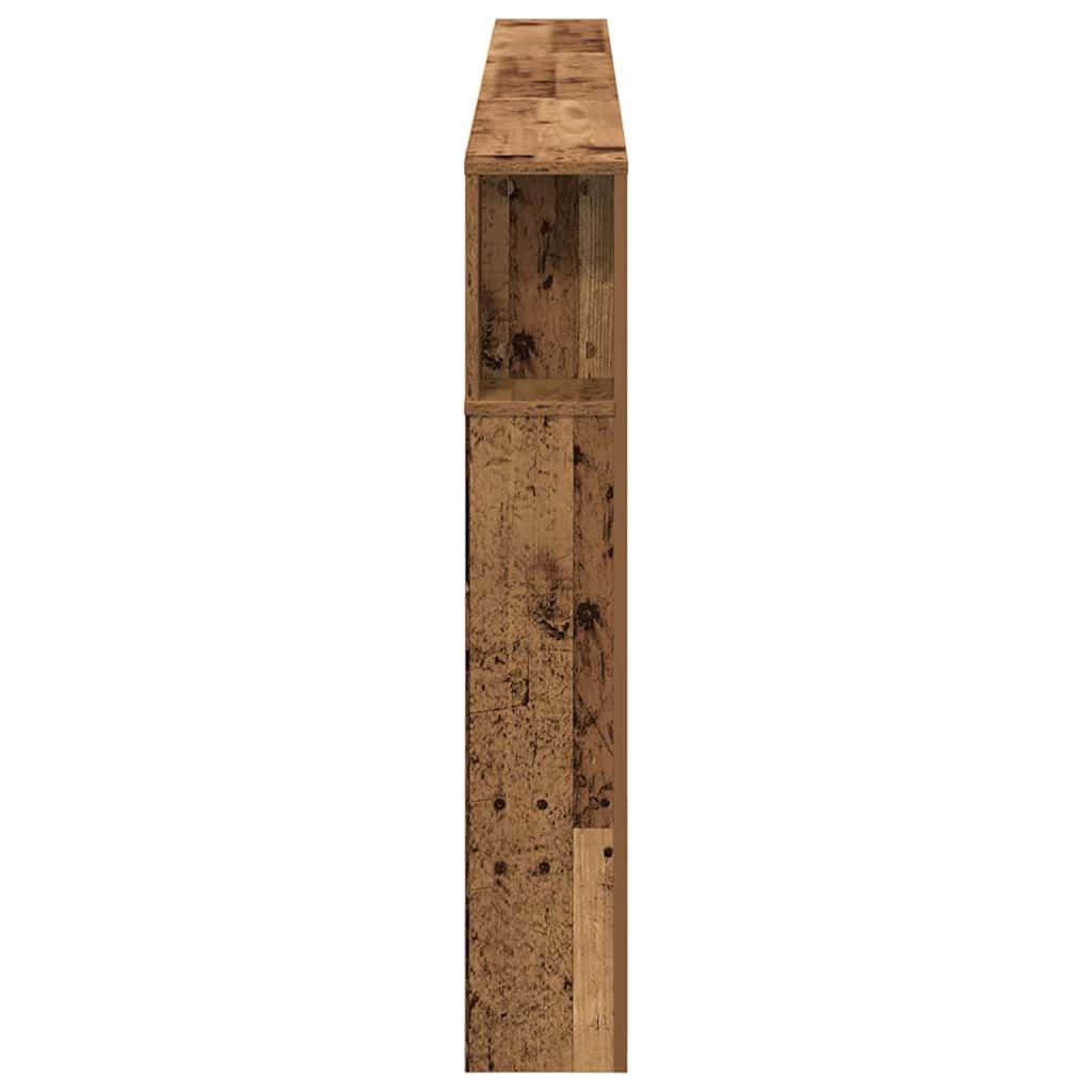 Kopfteil Schrank Altholz 220 x 18,5 x 102,5 cm Holzwerkstoff