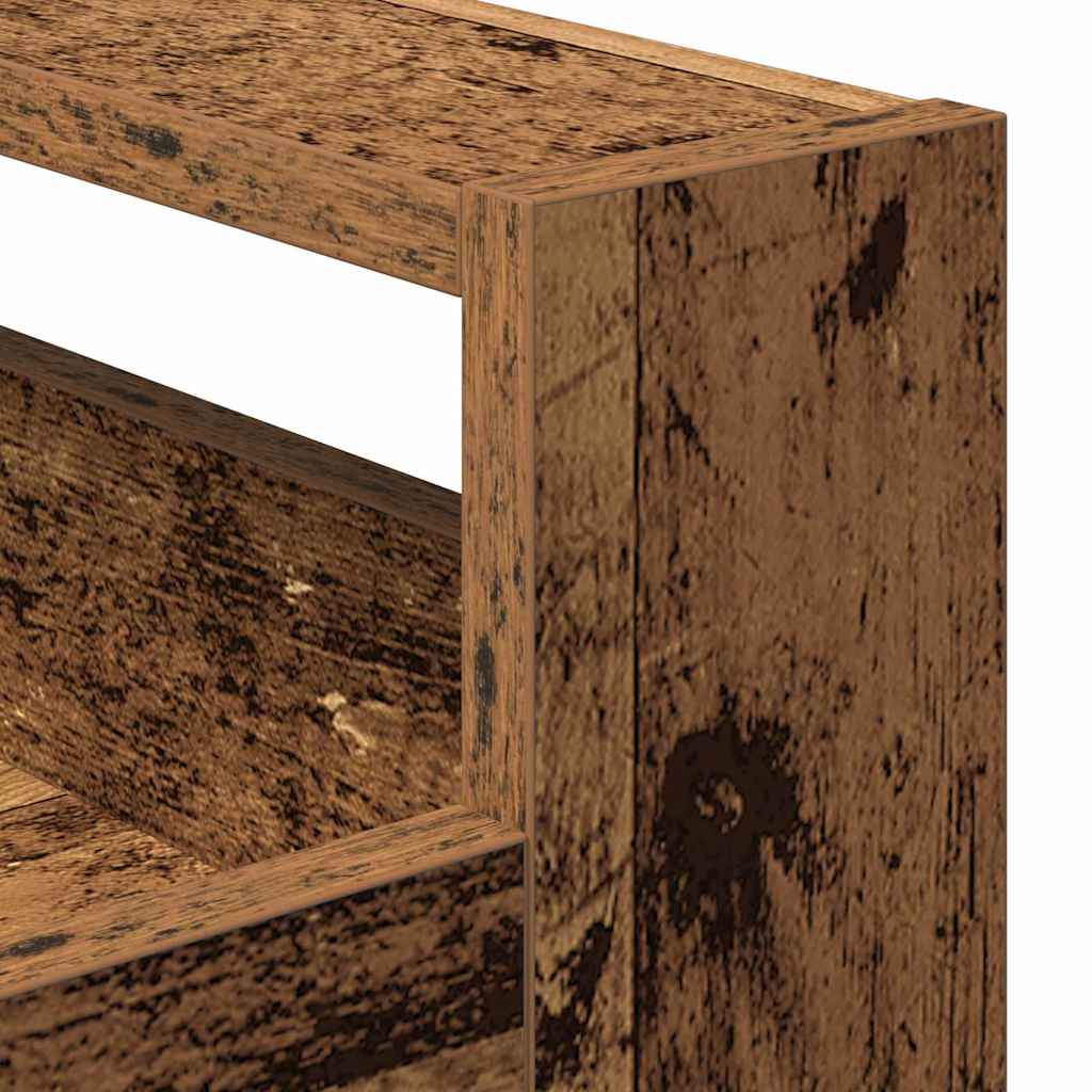 Küchentrolley Eichenholz 60 x 45 x 80 cm Holzwerkstoff