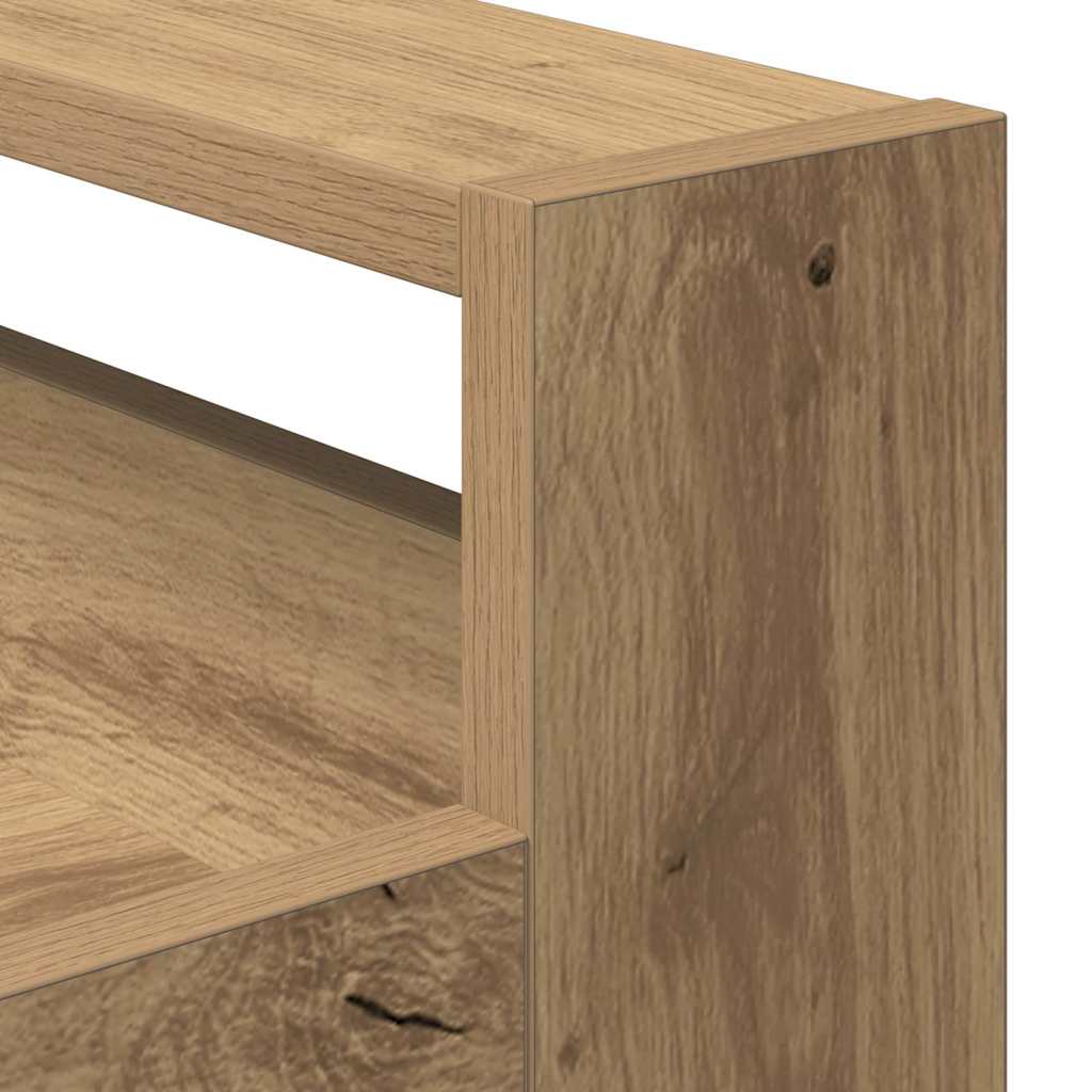 Küchentrolley Artisan-Eiche 60 x 45 x 80 cm Holzwerkstoff