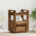 Küchentrolley Altholz 60 x 45 x 80 cm Holzwerkstoff