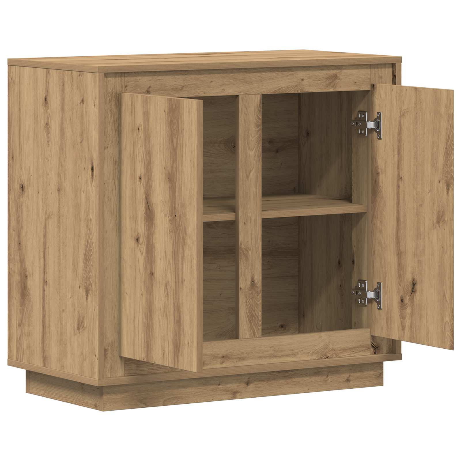 Sideboard Artisan-Eiche 80 x 40 x 75 cm Holzwerkstoff