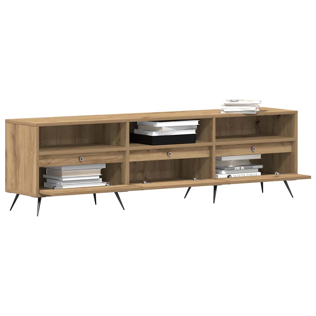 TV-Schränk Artisan-Eiche 150 x 30 x 44,5 cm Holzwerkstoff