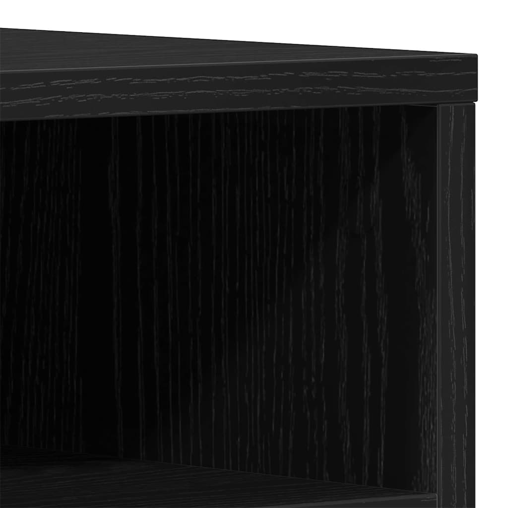 TV-Schränk Schwarz Eichen-Optik 150 x 30 x 44,5 cm