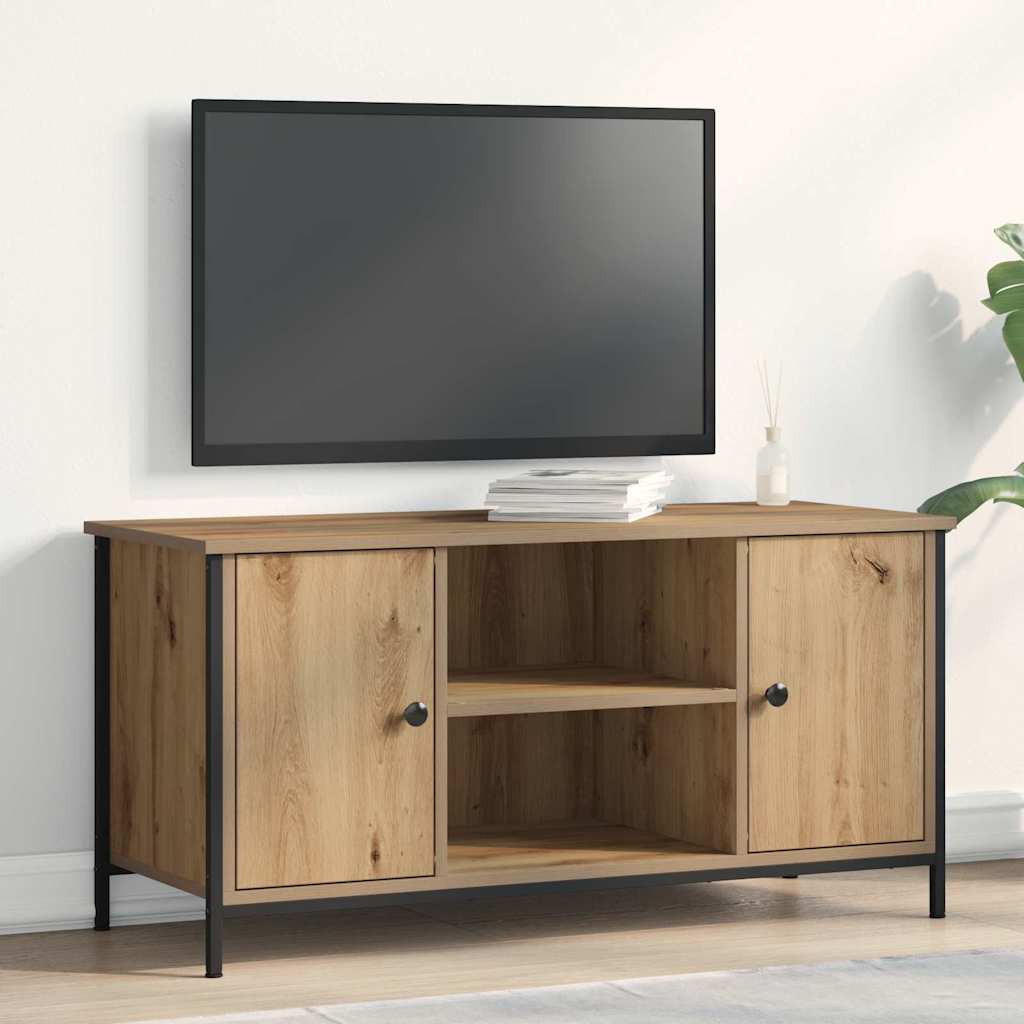 TV-Schränk Artisan-Eiche 100 x 40 x 50 cm Holzwerkstoff