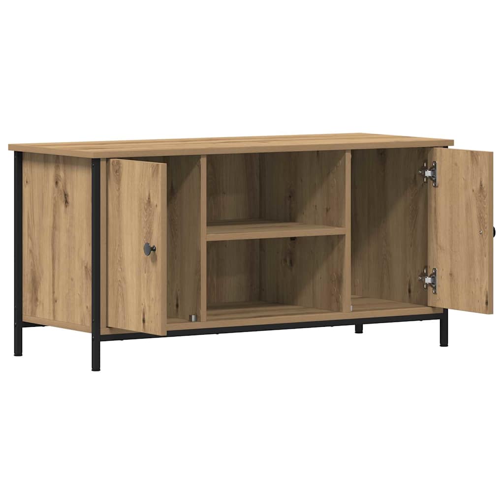 TV-Schränk Artisan-Eiche 100 x 40 x 50 cm Holzwerkstoff