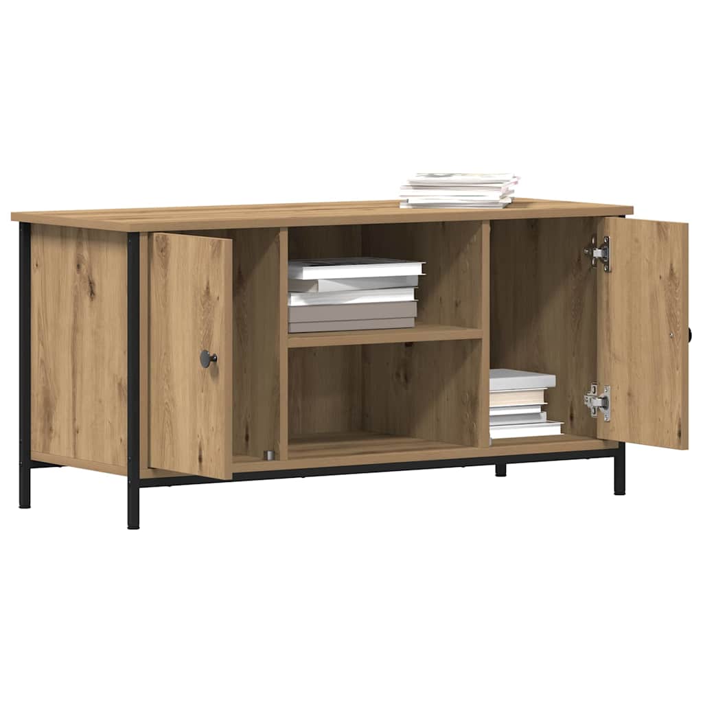 TV-Schränk Artisan-Eiche 100 x 40 x 50 cm Holzwerkstoff