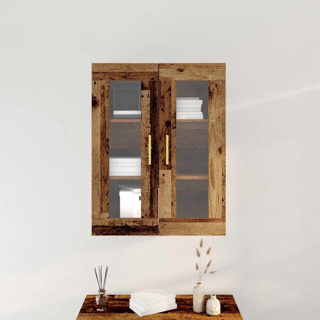 Wandschrank Altholz 69,5 x 34 x 90 cm Holzwerkstoff